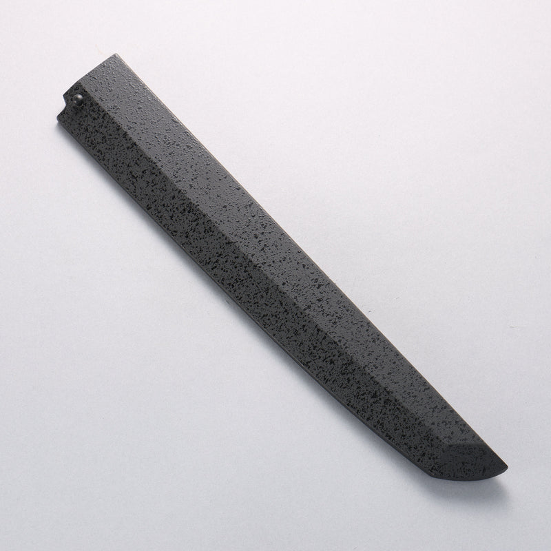 堺 孝行 銀龍 本燒 瑞典鋼 鏡面處理 先丸柳刃 300mm 黑檀握把 附刀鞘 - 清助刃物