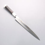 堺 孝行 銀龍 本燒 瑞典鋼 鏡面處理 柳刃 300mm 黑檀握把 附刀鞘 - 清助刃物