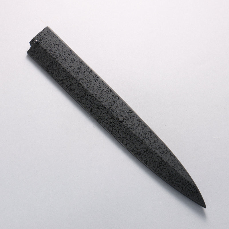 堺 孝行 銀龍 本燒 瑞典鋼 鏡面處理 柳刃 300mm 黑檀握把 附刀鞘 - 清助刃物