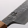 堺 孝行 焰紅蓮 玄武 青鋼二號 黑打 鎚目 先丸柳刃 300mm 燒櫟木 握把 - 清助刃物