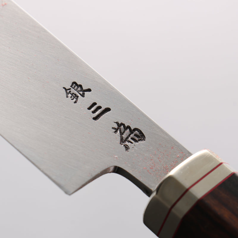 堺 孝行 紫電 銀三鋼 柳刃 沙漠鐵木（杉原型） 握把 - 清助刃物