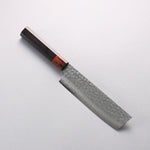 清助 VG10 33層 鎚目 大馬士革紋 薄刃 160mm 黑合成木 握把 - 清助刃物