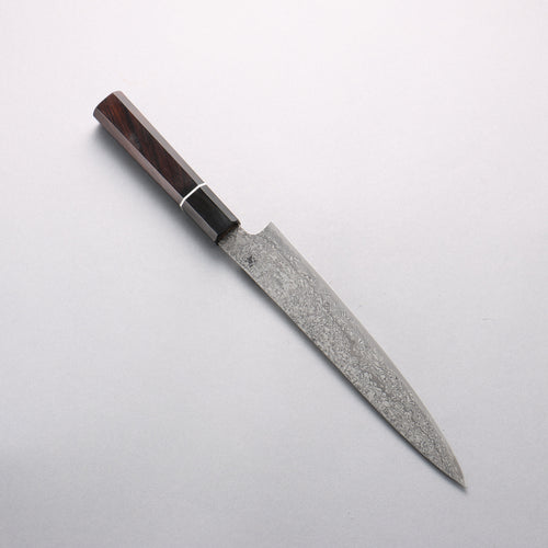 田中 誠貴 羽々斬 SG2 大馬士革紋 切片刀 210mm 黑檀 握把 - 清助刃物