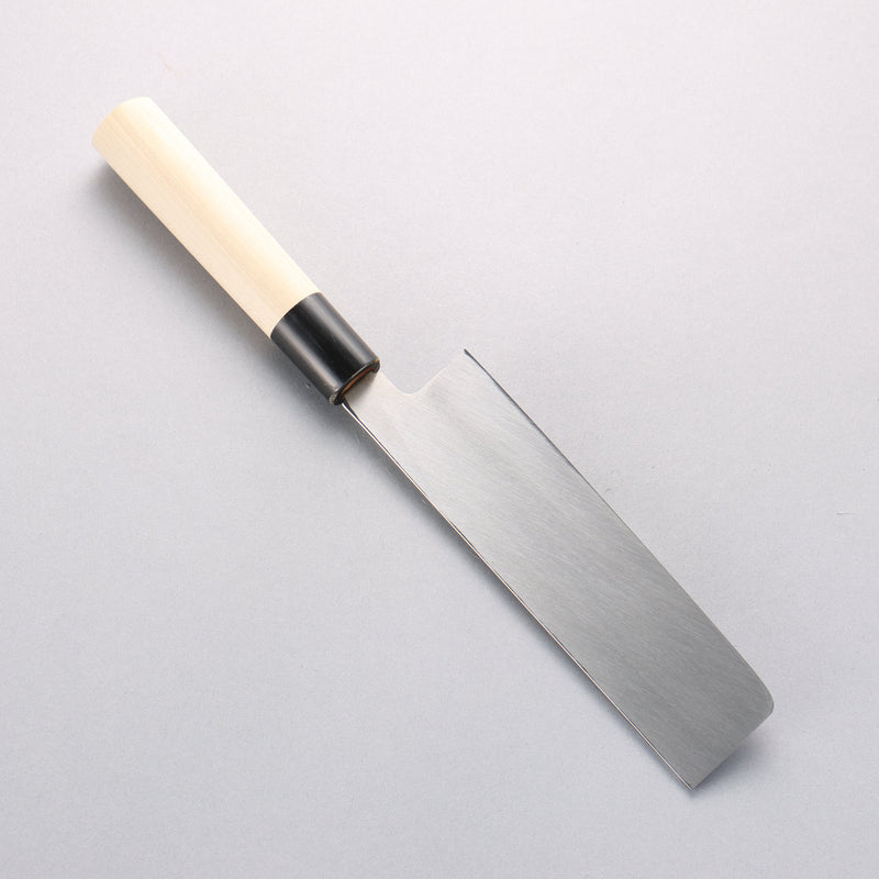 堺 孝行 INOX 鉬鋼 薄刃 180mm 木蘭握把 - 清助刃物