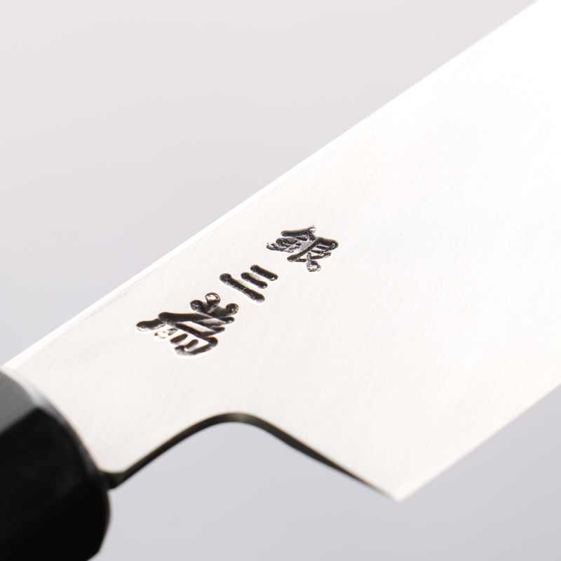 堺 孝行 主廚系列 【左撇子用】 銀三鋼 薄刃 180mm 木蘭握把 - 清助刃物