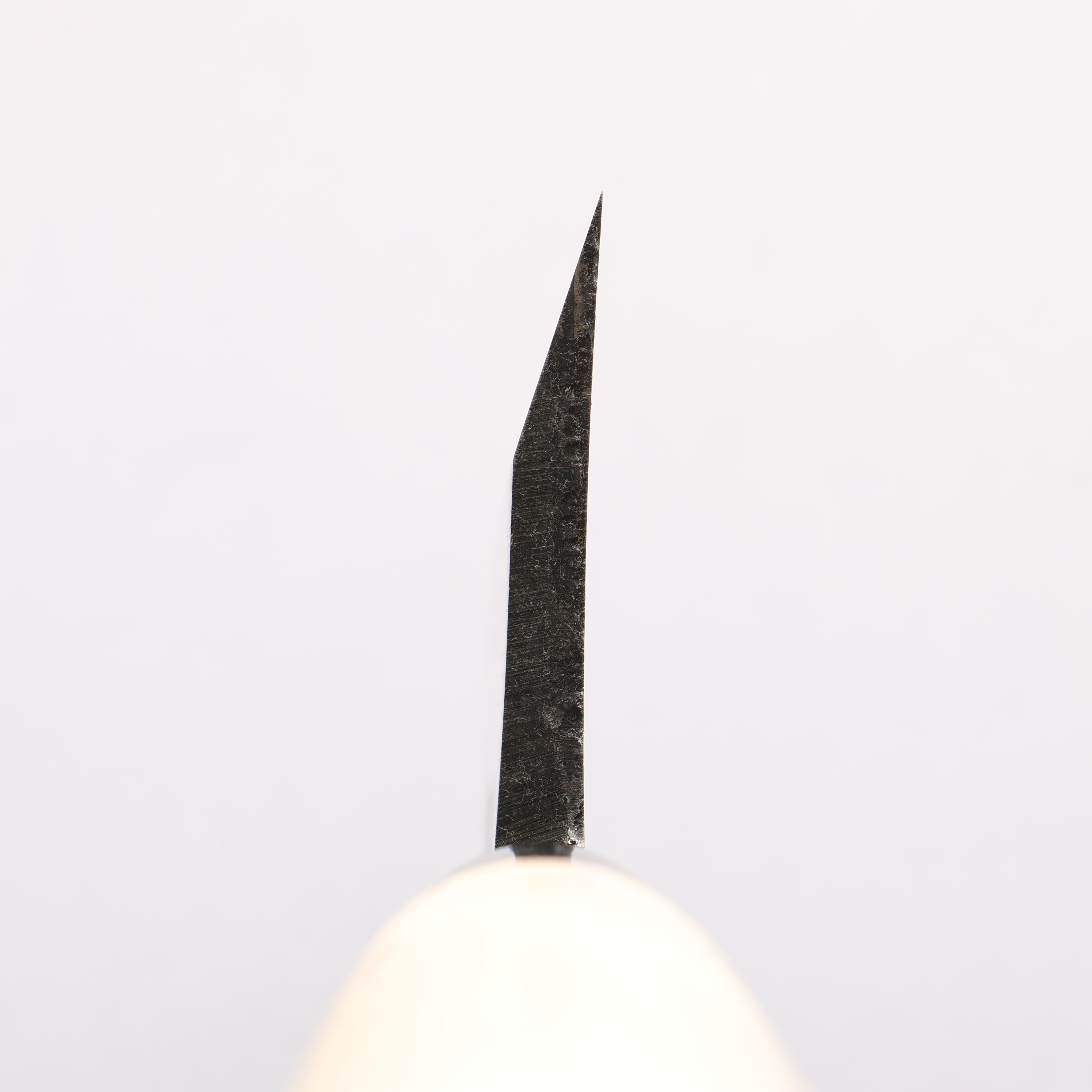 堺 孝行 霞研 白鋼 出刃 225mm 木蘭握把 - 清助刃物