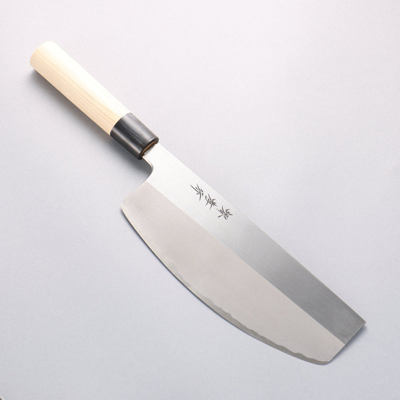 堺 孝行 霞研 白鋼 壽司捲切刀 240mm - 清助刃物
