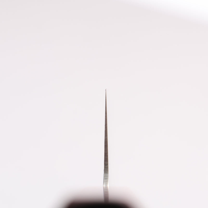 樋口 SG2 大馬士革紋 打磨處理 薄刃 165mm 紅合成木 握把 - 清助刃物