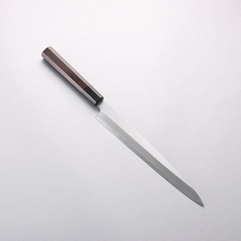 源 昭忠 青鋼二號 柳刃 240mm 黑檀 握把 - 清助刃物