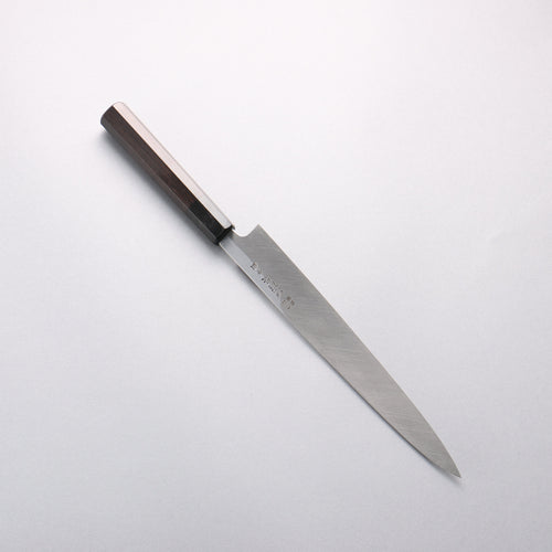 源 昭忠 青鋼二號 柳刃 240mm 黑檀 握把 - 清助刃物