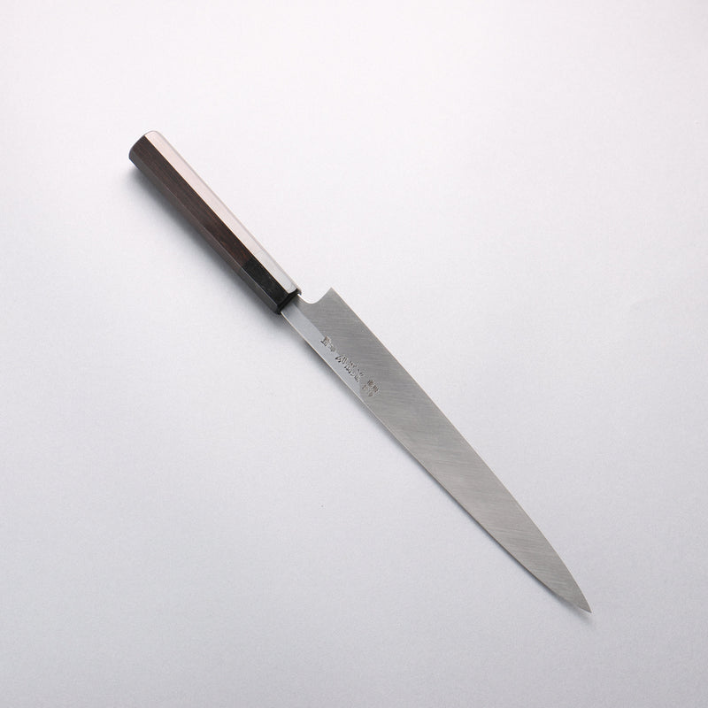 源 昭忠 青鋼二號 柳刃 240mm 黑檀 握把 - 清助刃物