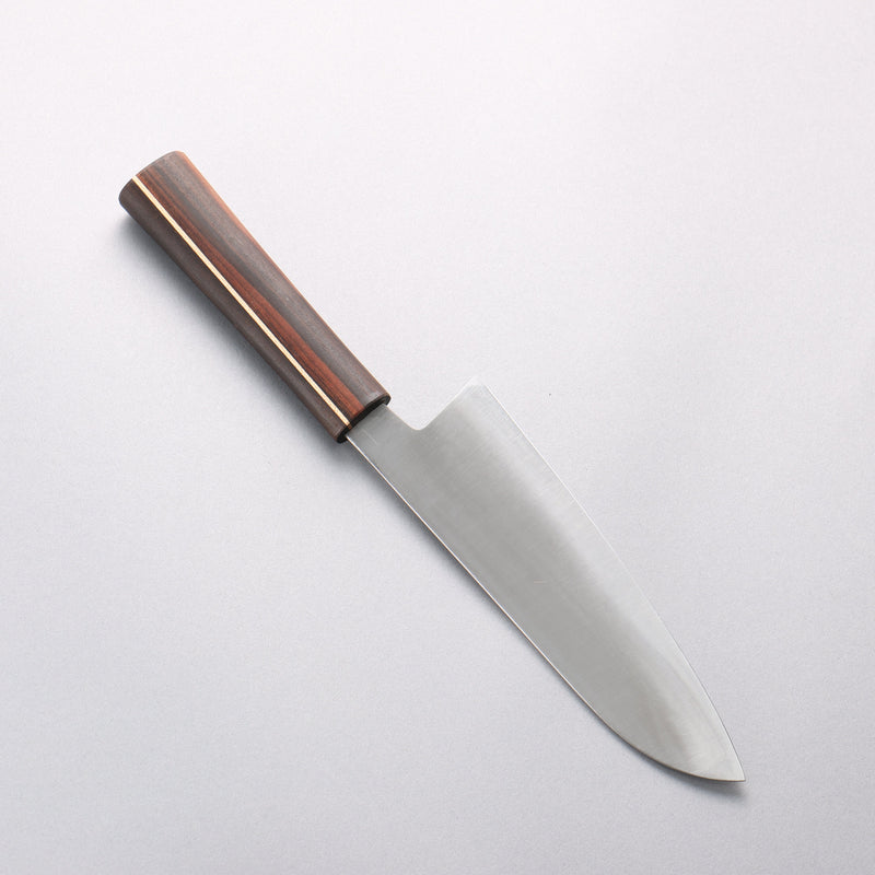 田中 誠貴 瞬 銀三鋼 三德刀 165mm 黑檀 握把 - 清助刃物