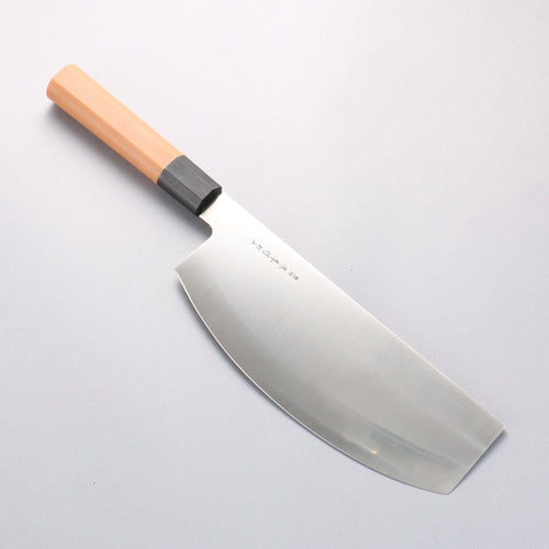 堺 孝行 鉬鋼（MOL） 壽司捲切刀 240mm PC 塑膠抗菌 握把 - 清助刃物