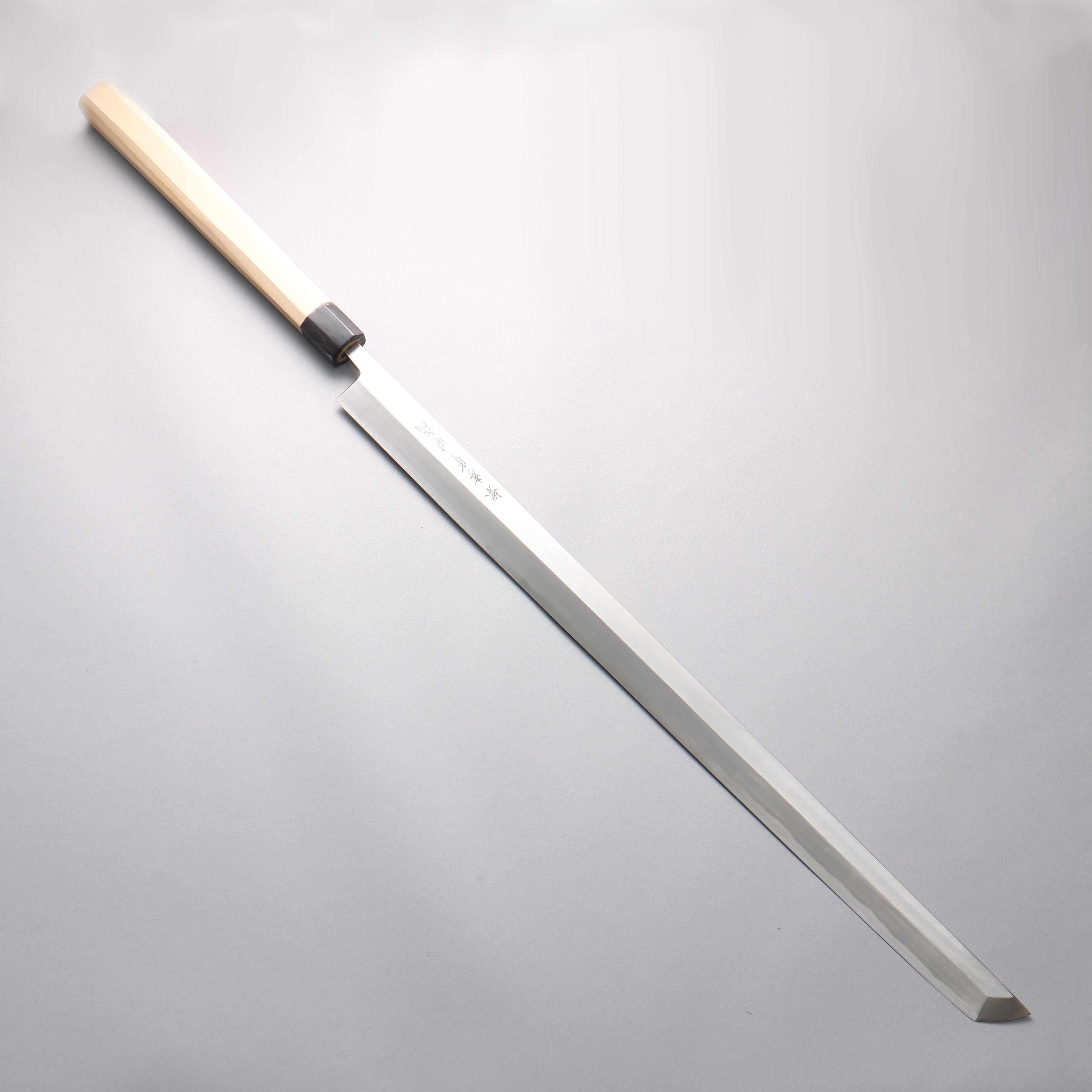 堺 孝行 白鋼二號 鮪魚刀 600mm - 清助刃物