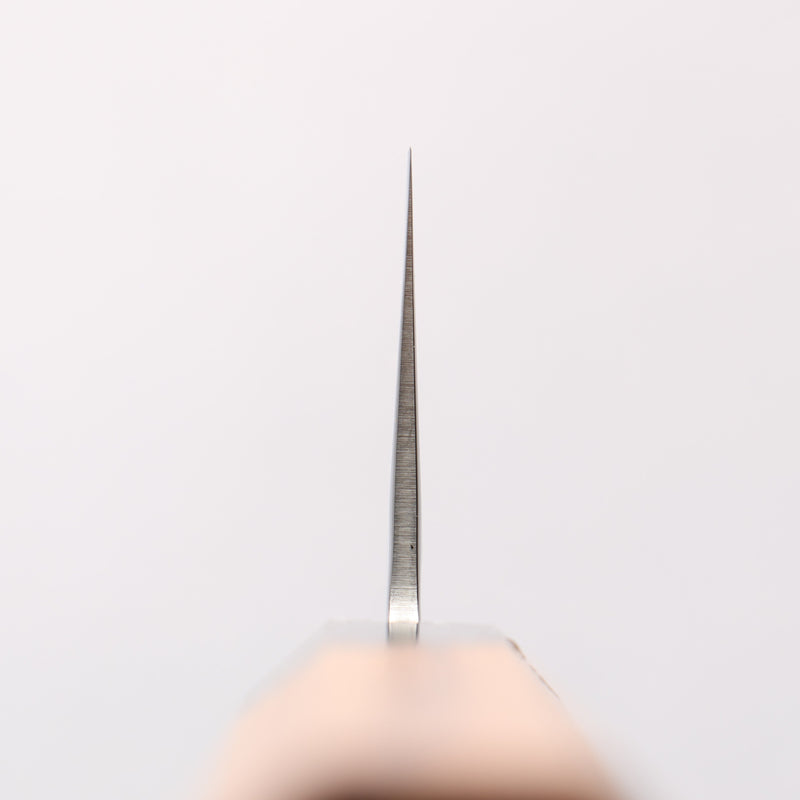 堺 孝行 VG10 33層大馬士革紋 三德刀 170mm 櫟木漆塗（黑伸）握把 - 清助刃物