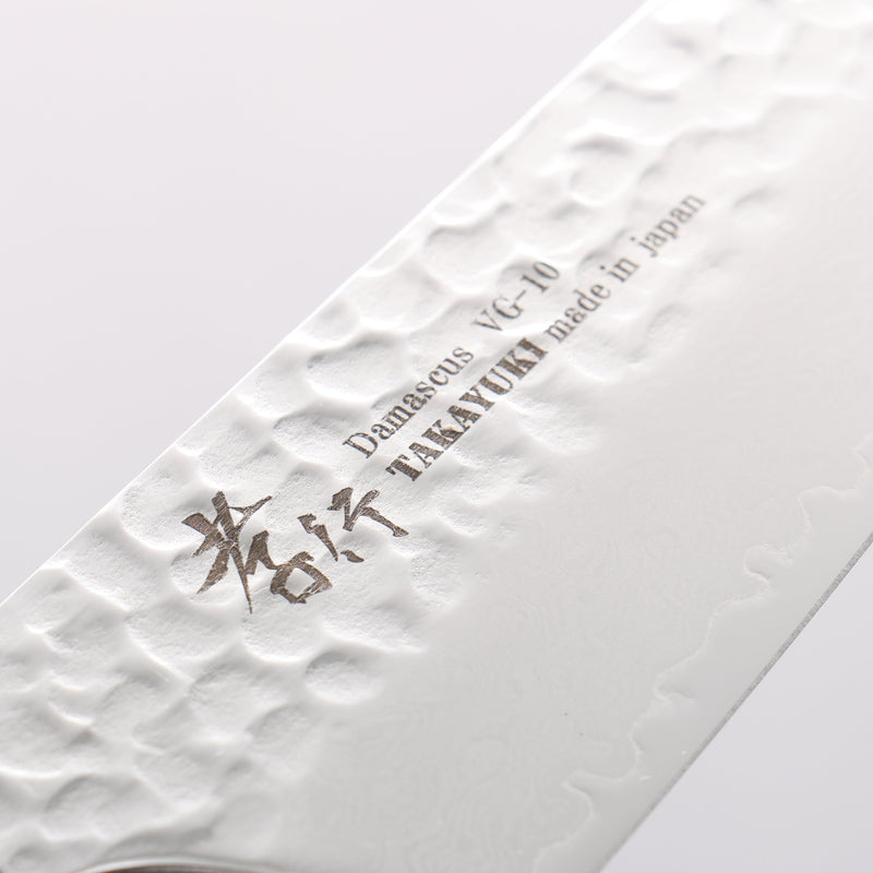 堺 孝行 琳凰 VG10 33層 大馬士革紋 劍型三德刀 日本刀 160mm 紅漆塗 握把 - 清助刃物