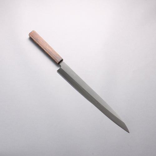 清助 AUS8 柳刃 300mm 橡木 握把 - 清助刃物