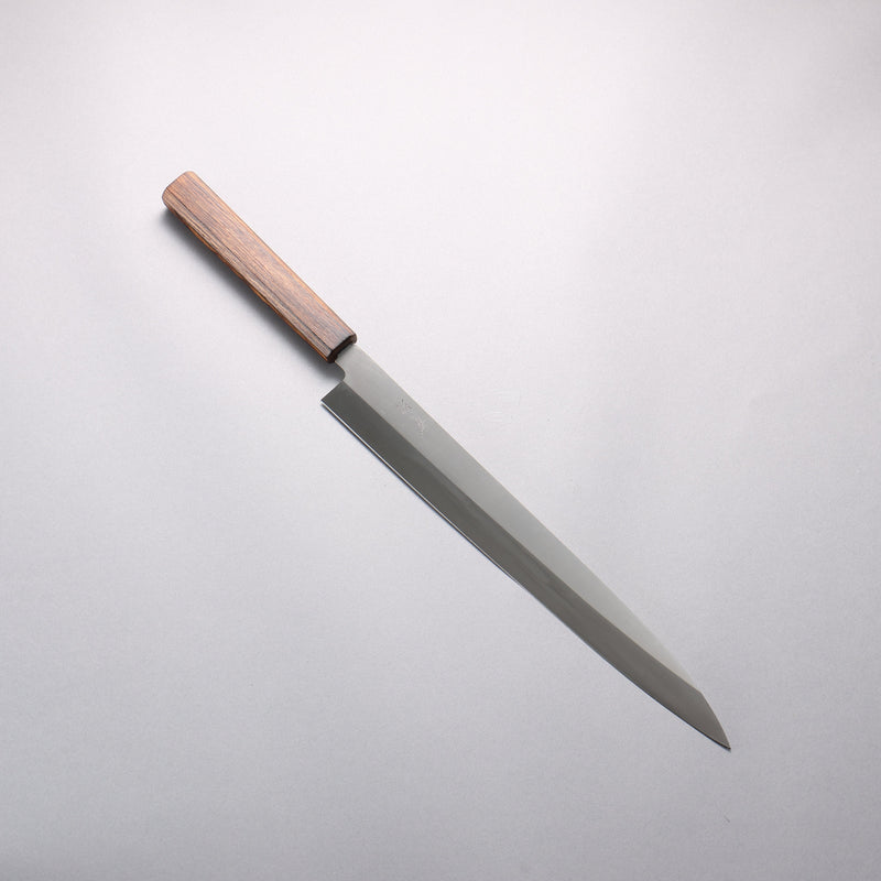 清助 AUS8 柳刃 300mm 橡木 握把 - 清助刃物
