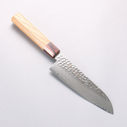 堺 孝行 VG10 33層大馬士革紋 三德刀 170mm 櫸木握把 - 清助刃物