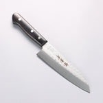 堺 孝行 青鋼 鎚目 3層 三德刀 165mm - 清助刃物