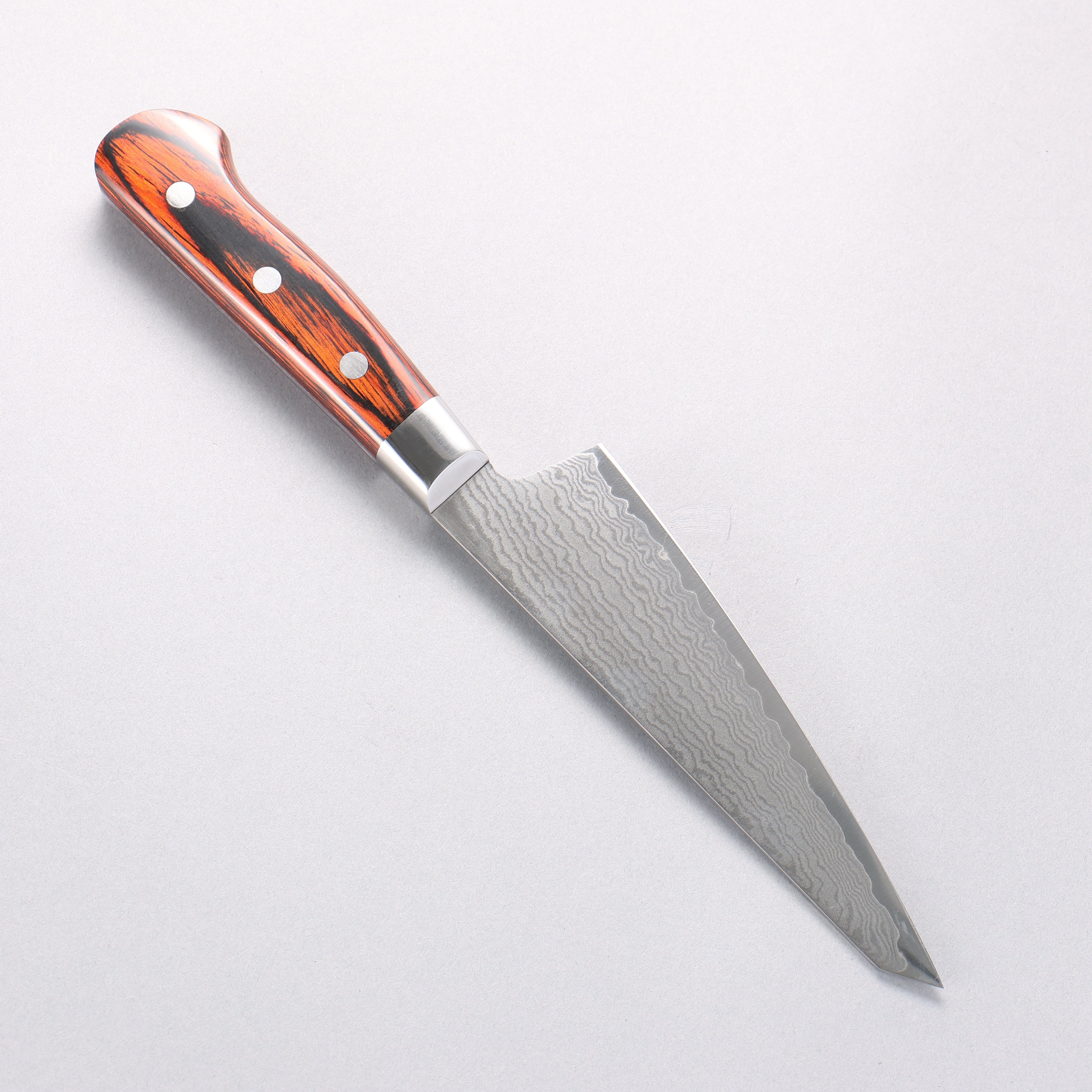 堺 孝行 VG10 33層 大馬士革紋 骨刀 150mm 桃花心合成木 握把 - 清助刃物