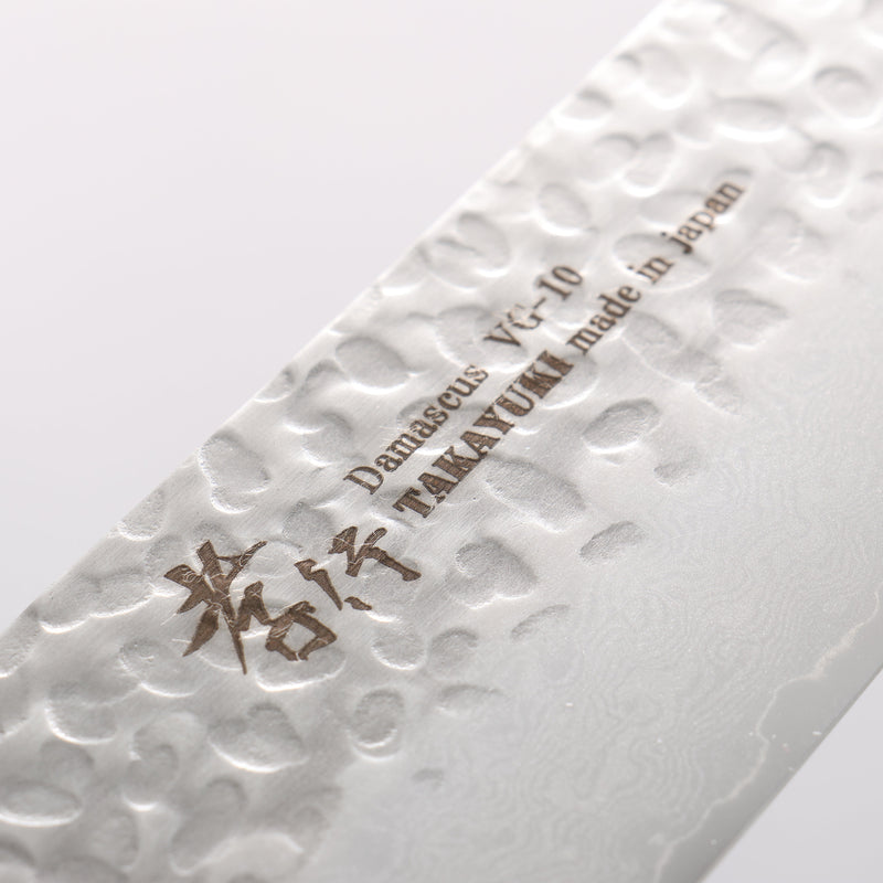 堺 孝行 VG10 33層 大馬士革紋 三德刀 180mm 桃花心合成木 握把 - 清助刃物