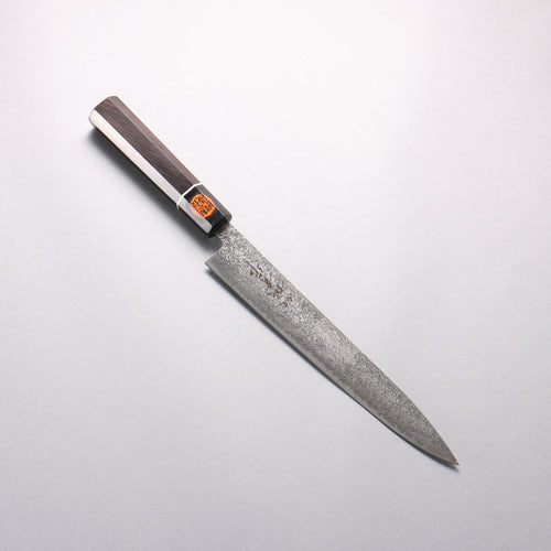 田中 誠貴 羽々斬 SG2 大馬士革紋 切片刀 240mm 黑檀 握把 - 清助刃物