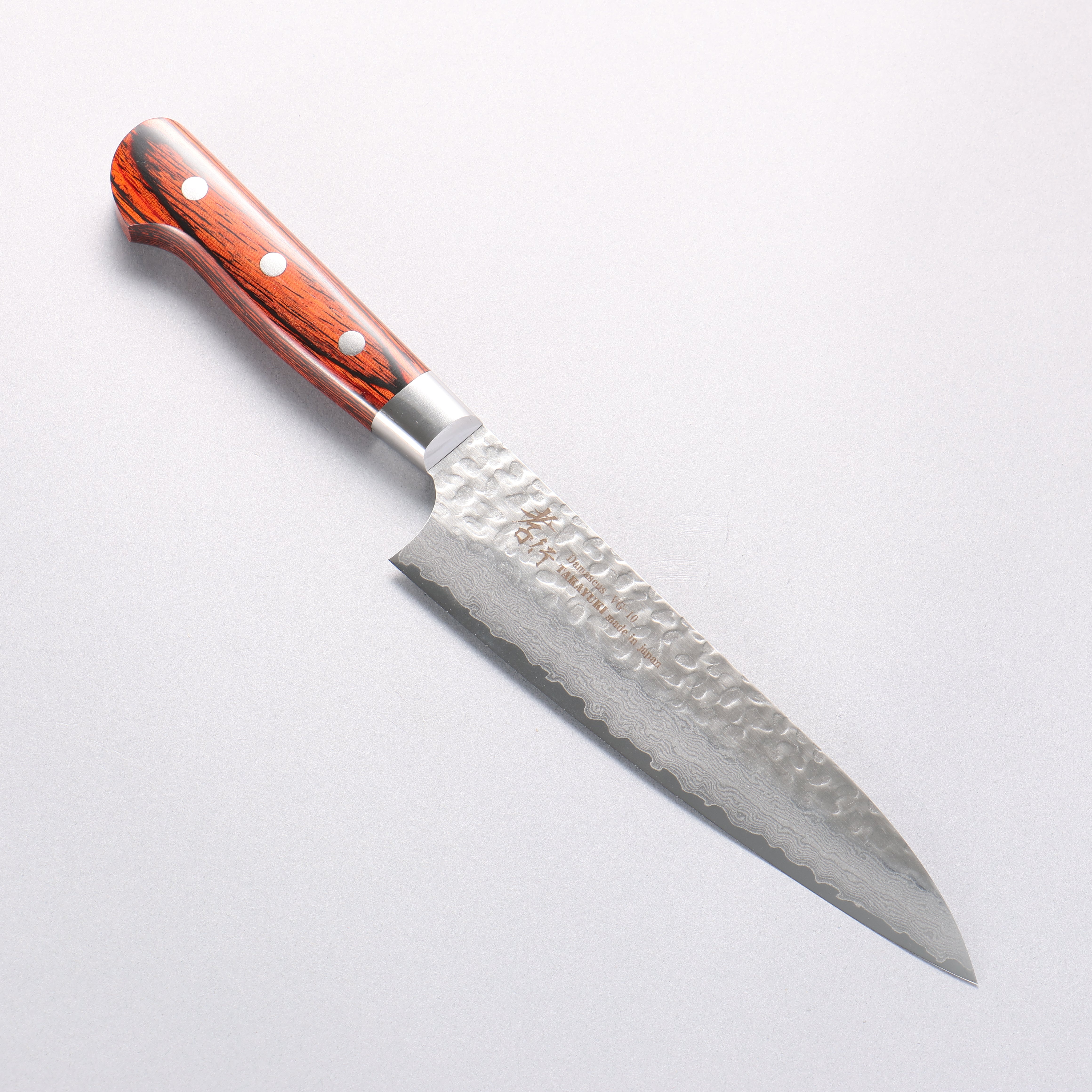 堺 孝行 VG10 33層 大馬士革紋 牛刀 180mm 桃花心合成木 握把 - 清助刃物