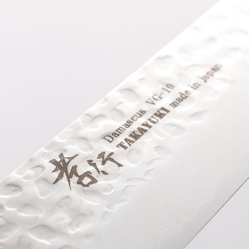 堺 孝行 VG10 33層 大馬士革紋 牛刀 180mm 桃花心合成木 握把 - 清助刃物
