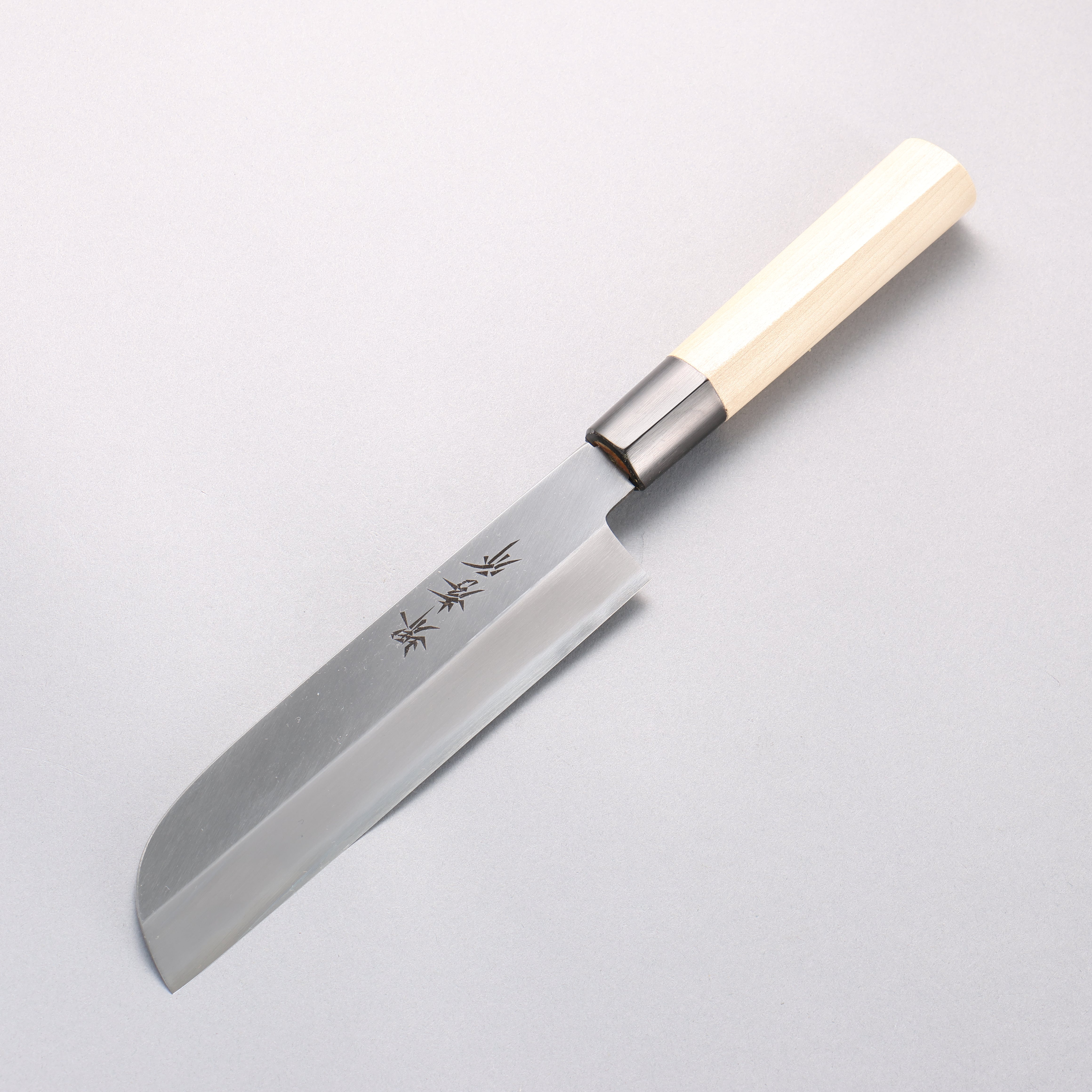 堺 孝行 【左撇子用】 霞研 白鋼 鎌形薄刃 - 清助刃物