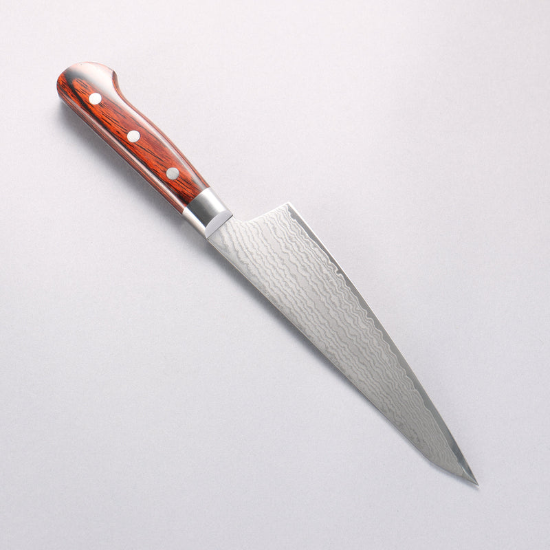 堺 孝行 VG10 33層 大馬士革紋 骨刀 180mm 桃花心合成木 握把 - 清助刃物
