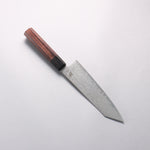 清助 VG10 8層大馬士革紋 切付三德刀 180mm 紫檀木（口輪：黑合成木） 握把 - 清助刃物