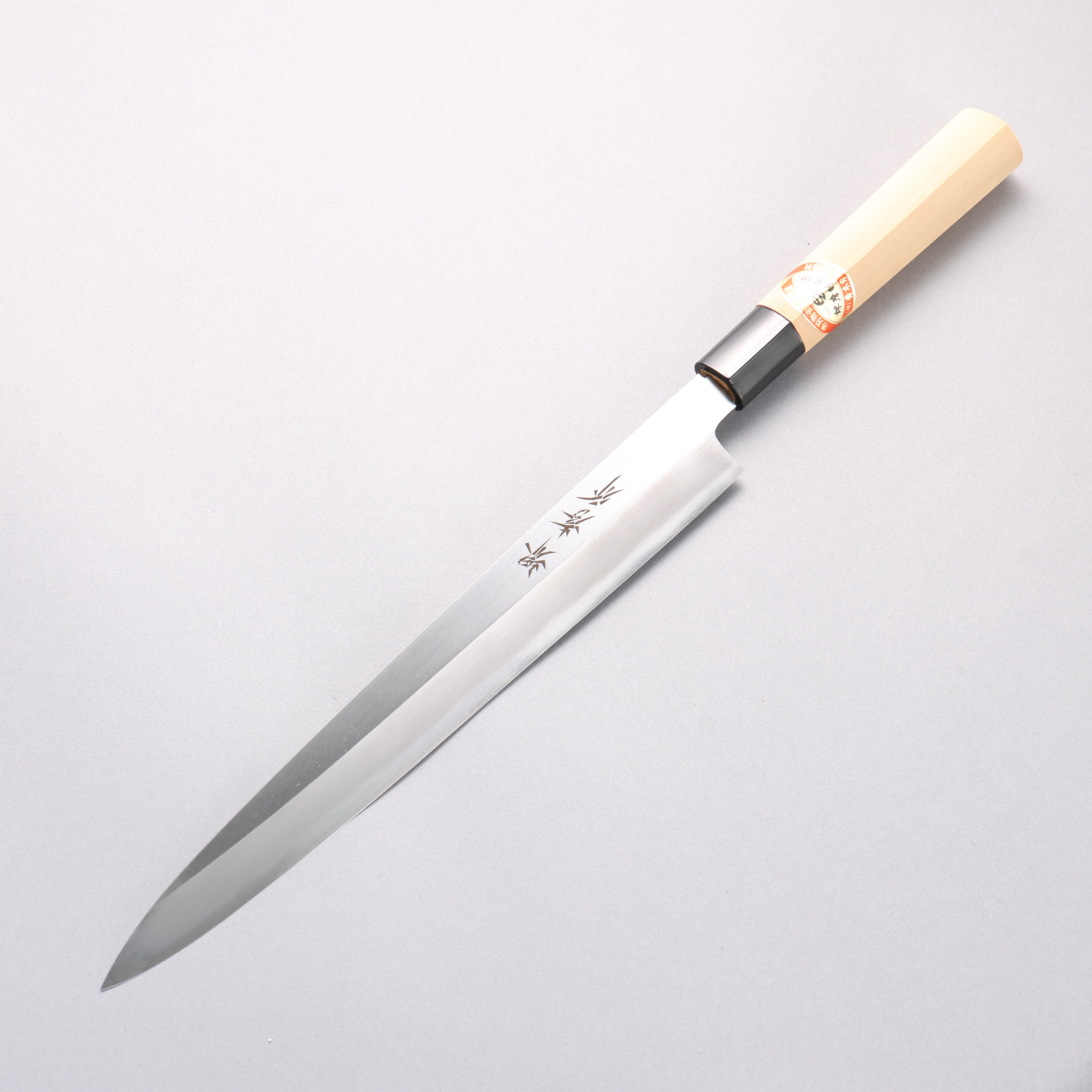 堺孝行【左撇子用】 霞研白鋼柳刃270mm