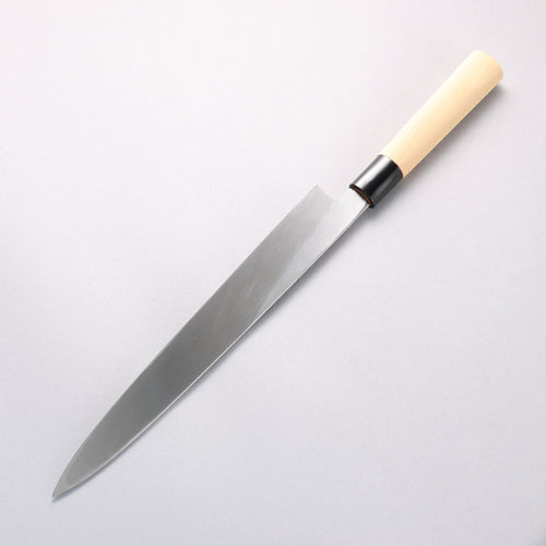 堺 孝行 【左撇子用】 霞研 白鋼 柳刃 270mm - 清助刃物