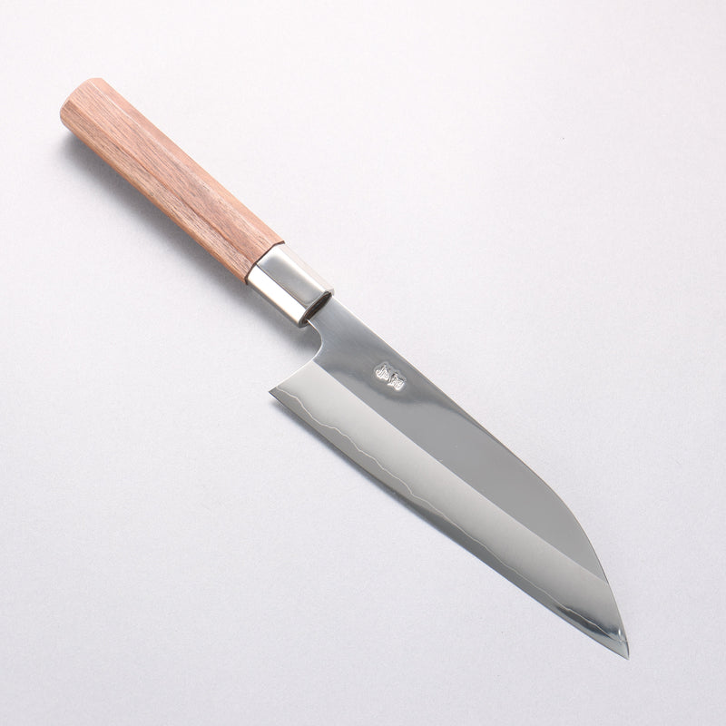 黑鳥 銀三鋼 打磨處理 舟行 180mm 核桃木 握把 - 清助刃物