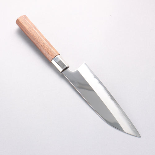 黑鳥 銀三鋼 打磨處理 舟行 180mm 核桃木 握把 - 清助刃物