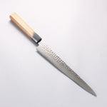 堺 孝行 VG10 33層大馬士革紋 筋引 240mm 櫟木漆塗（黑伸）握把 - 清助刃物