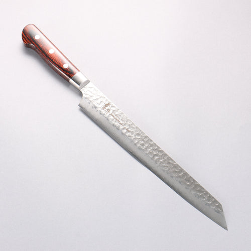 堺 孝行 VG10 33層 大馬士革紋 劍型柳刃 270mm 桃花心合成木 握把 - 清助刃物