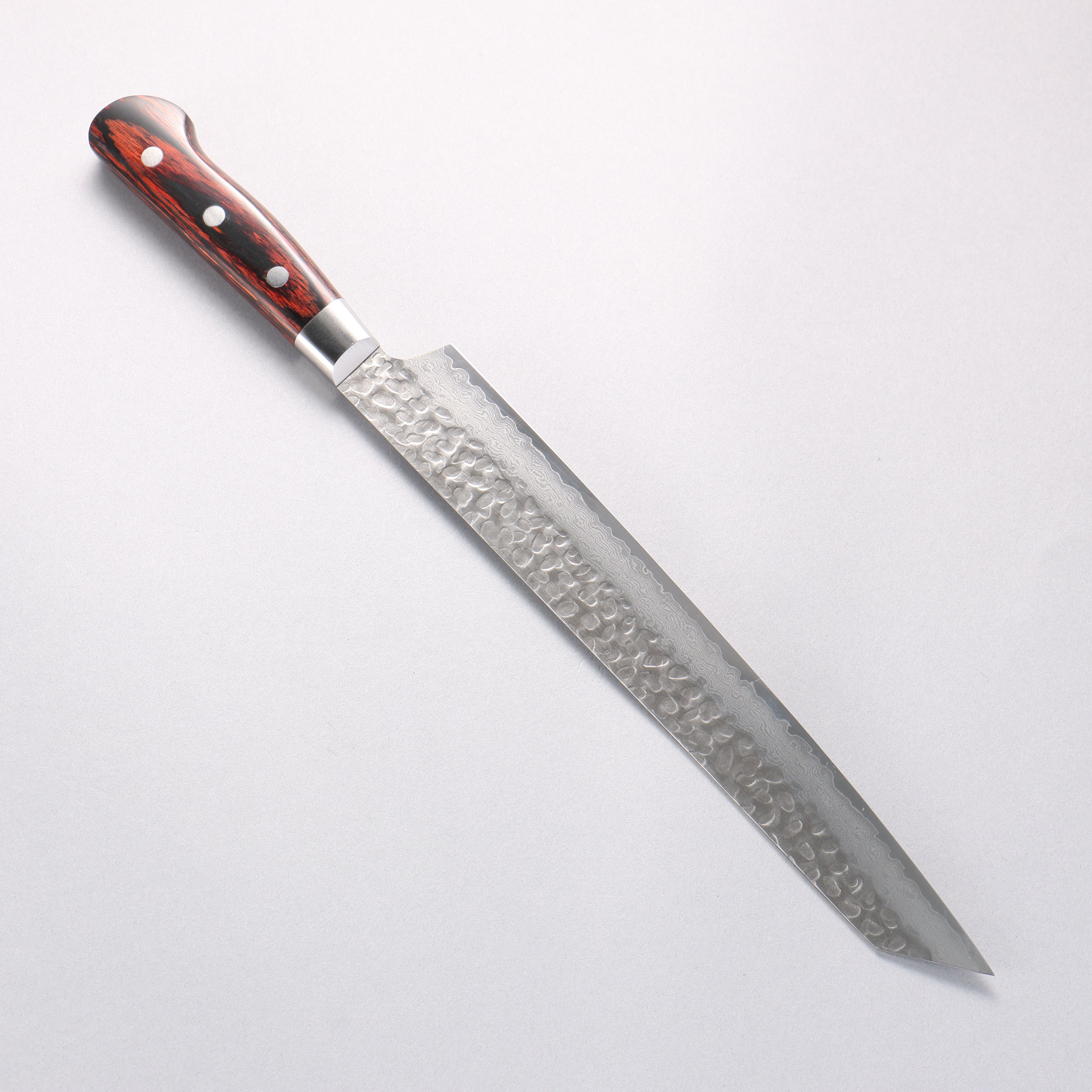 堺 孝行 VG10 33層 大馬士革紋 劍型柳刃 270mm 桃花心合成木 握把 - 清助刃物