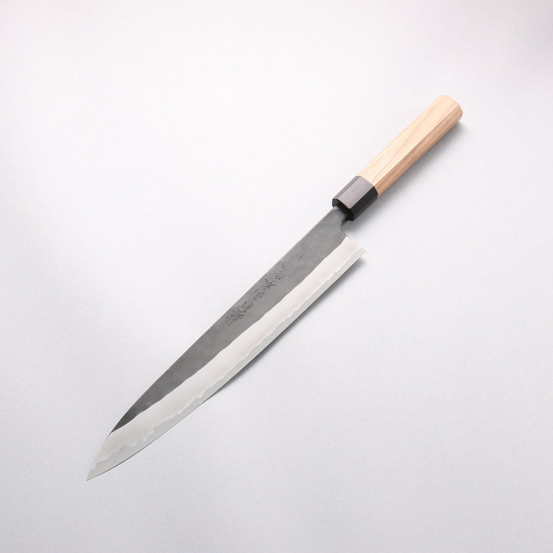 山本 直 白鋼二號 黑打 筋引 270mm 核桃木 握把 - 清助刃物