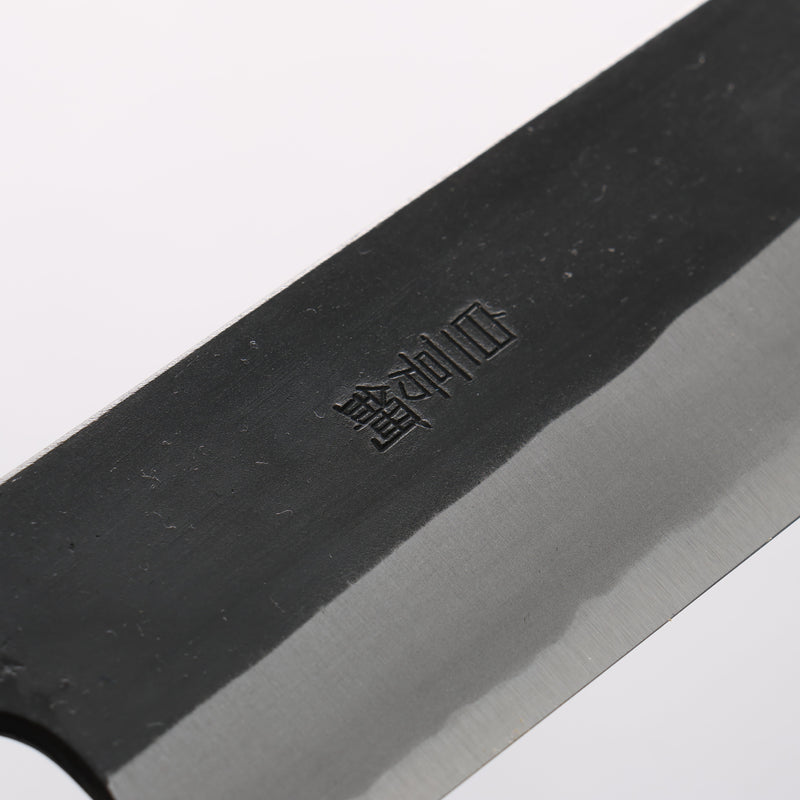 山本 直 白鋼二號 黑打 筋引 240mm 核桃木 握把 - 清助刃物