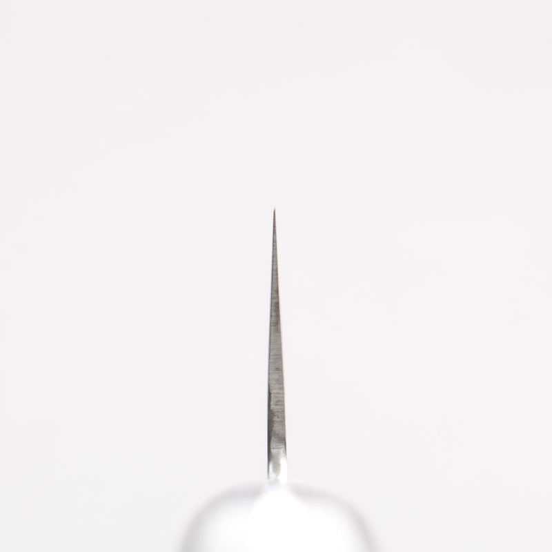樋口 VG10 鎚目 大馬士革紋 三德刀 180mm 深藍色合成木 握把 - 清助刃物