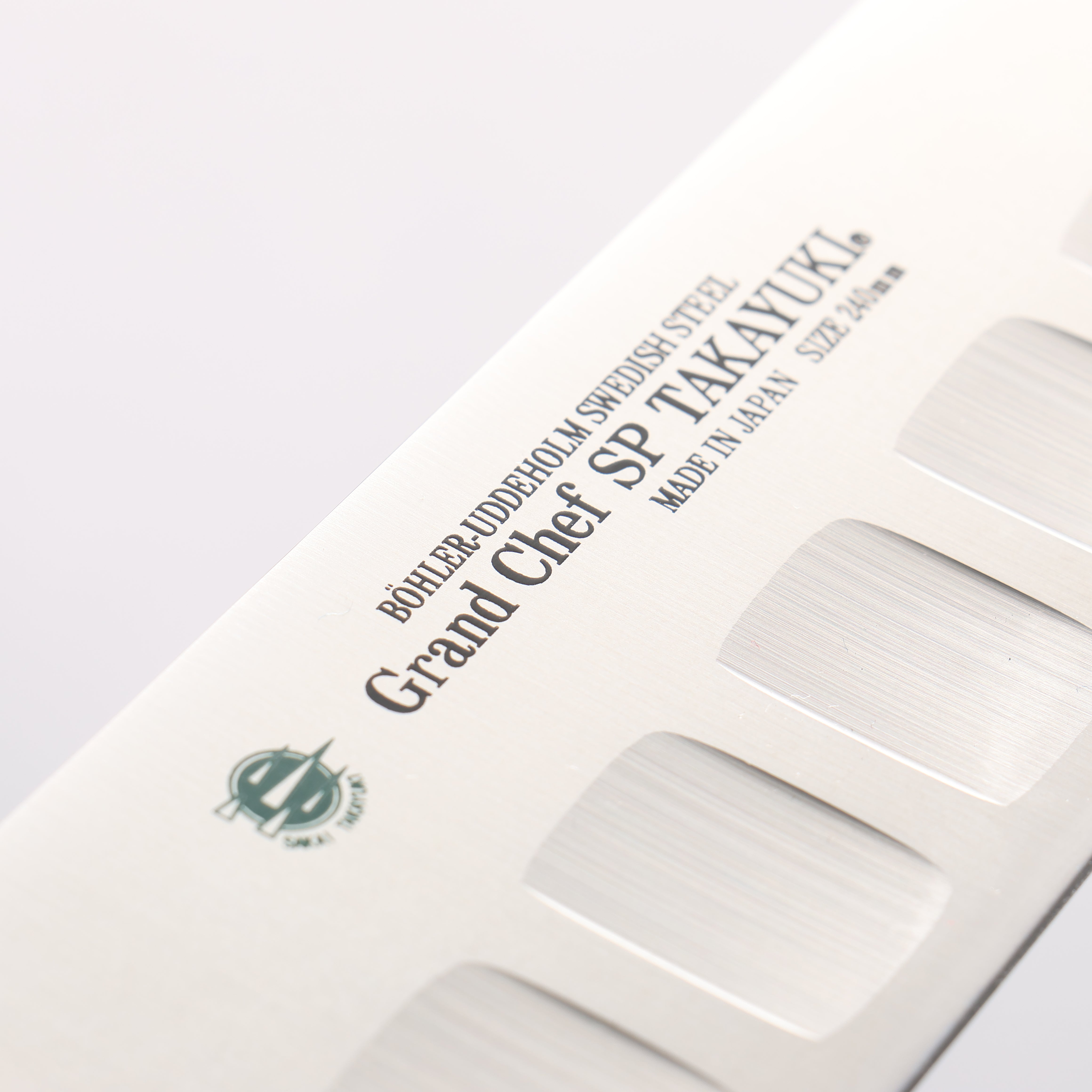 堺 孝行 大廚系列 SP 瑞典鋼 牛刀鮭魚刀型 240mm SP Type III (叢林) 握把 - 清助刃物