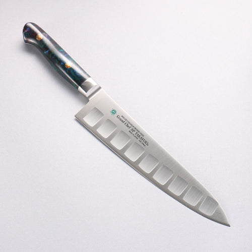 堺 孝行 大廚系列 SP 瑞典鋼 牛刀鮭魚刀型 210mm SP Type III (銀河) 握把 - 清助刃物