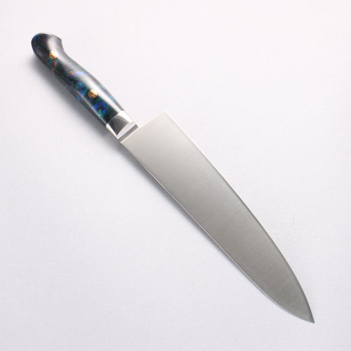 堺 孝行 大廚系列 SP 瑞典鋼 牛刀鮭魚刀型 210mm SP Type III (銀河) 握把 - 清助刃物