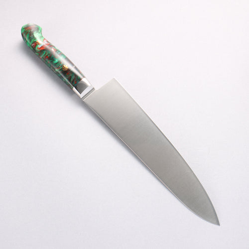 堺 孝行 大廚系列 SP 瑞典鋼 牛刀鮭魚刀型 210mm SP Type III (叢林) 握把 - 清助刃物