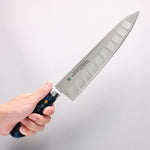 堺 孝行 大廚系列 SP 瑞典鋼 牛刀鮭魚刀型 240mm SP Type III (海洋) 握把 - 清助刃物