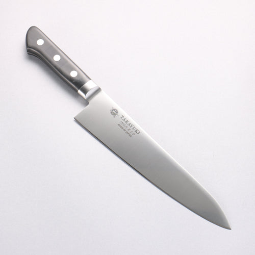 堺 孝行 INOX 鉬鋼 牛刀 210mm 聚甲醛樹脂（一種熱塑性塑料）握把 - 清助刃物