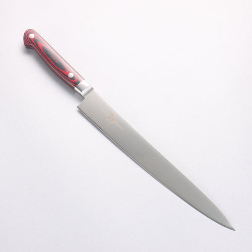 堺 孝行 大廚系列 大廚系列 瑞典鋼 筋引 240mm 茶色米卡塔（樹脂複合材料） 握把 - 清助刃物