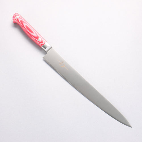 堺 孝行 大廚系列 大廚系列 瑞典鋼 筋引 240mm 紅米卡塔（樹脂複合材料） 握把 - 清助刃物